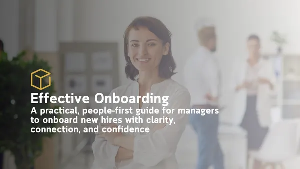 Effective Onboarding