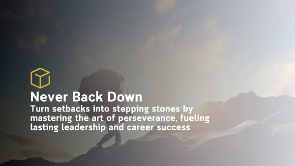 Never Back Down