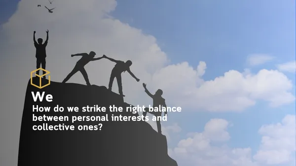 We, In Search Of Balance